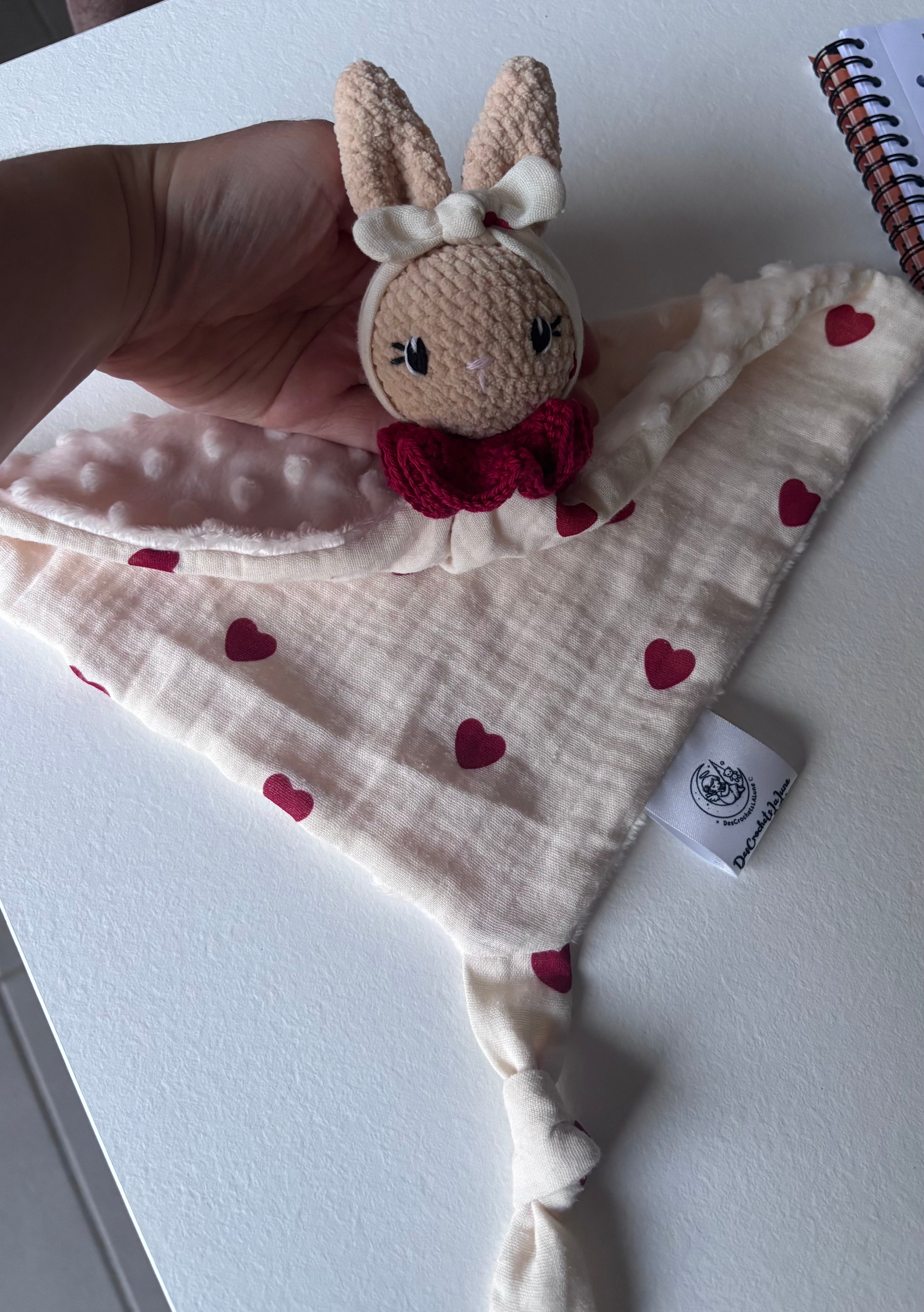 Doudou lange lapin