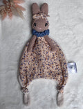 Doudou lapin câlin avec bandeau
