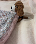 Doudou chien à personnaliser