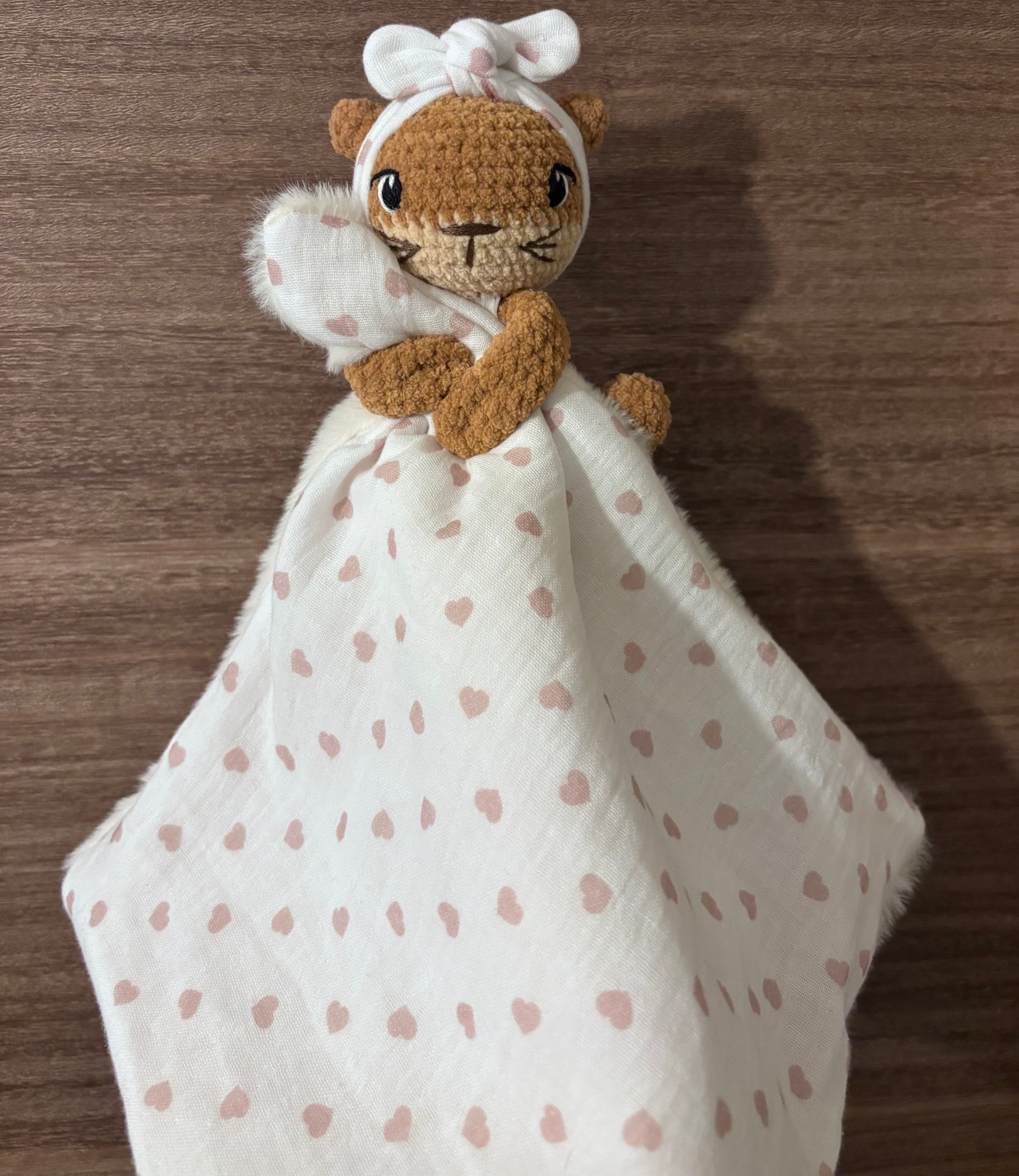 Doudou câlin loutre