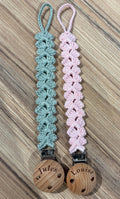 Attache tétine personnalisable au crochet